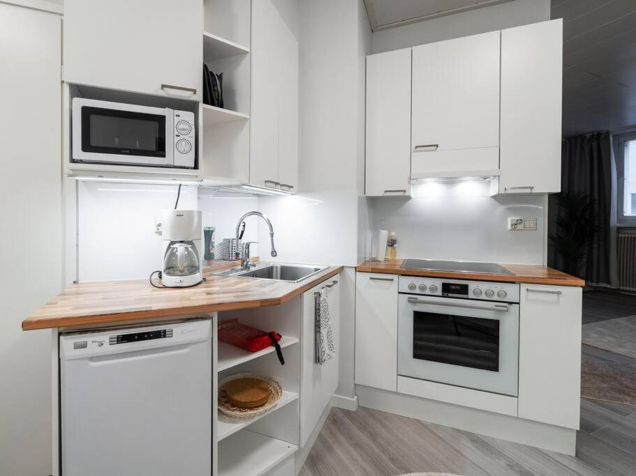 Cozy Roomy Studio Flat Next To Tram Stop @ Kallio ヘルシンキ エクステリア 写真